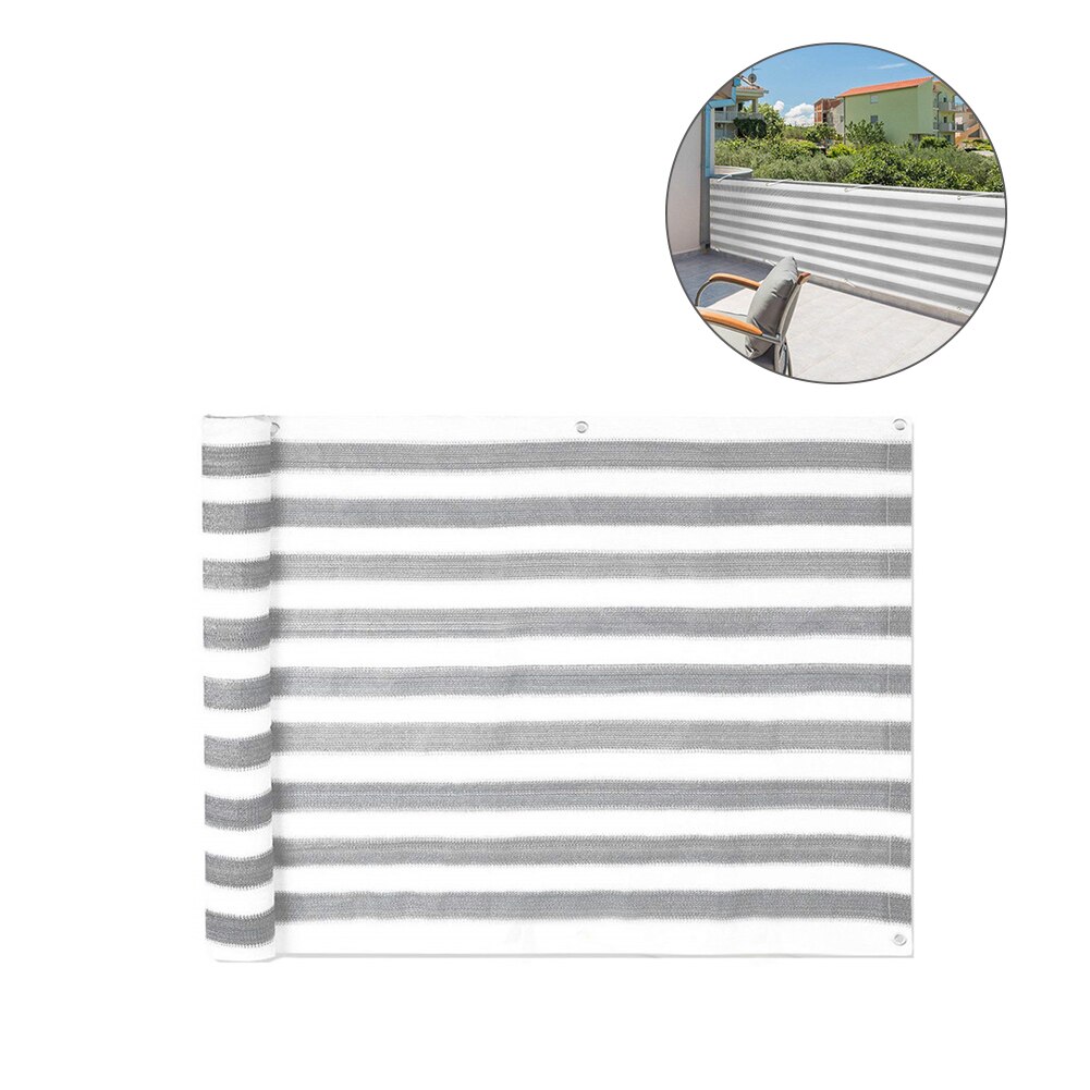 0.9x5m Backyard Pool PE Breathable Screen Mesh Garden Fence Greenhouse Summer Home Decor Windproof Balcony Privacy Sunshade Net