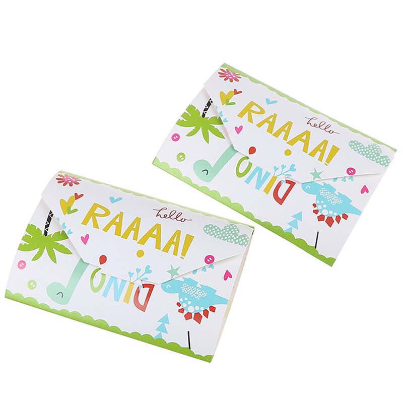 12 kpl dinosaurusteema kutsukortti juhlatarvikkeet kutsut lasten syntymäpäiväjuhla koristeluun