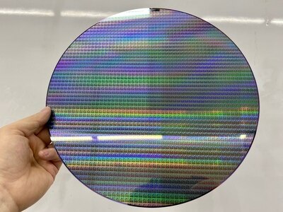 1pcs Research Silicon Chip/Wafer CMOS Image Sensor Chip Wafer Silicon Wafer Monocrystallin 12 inch IC Chip Lithography: Model 8