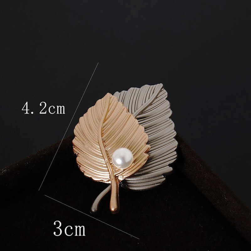 1pc maple leaf broche de metal vintage feminino menina charmingexquisite colar lapela pino moda jóias festa acessórios para vestuário