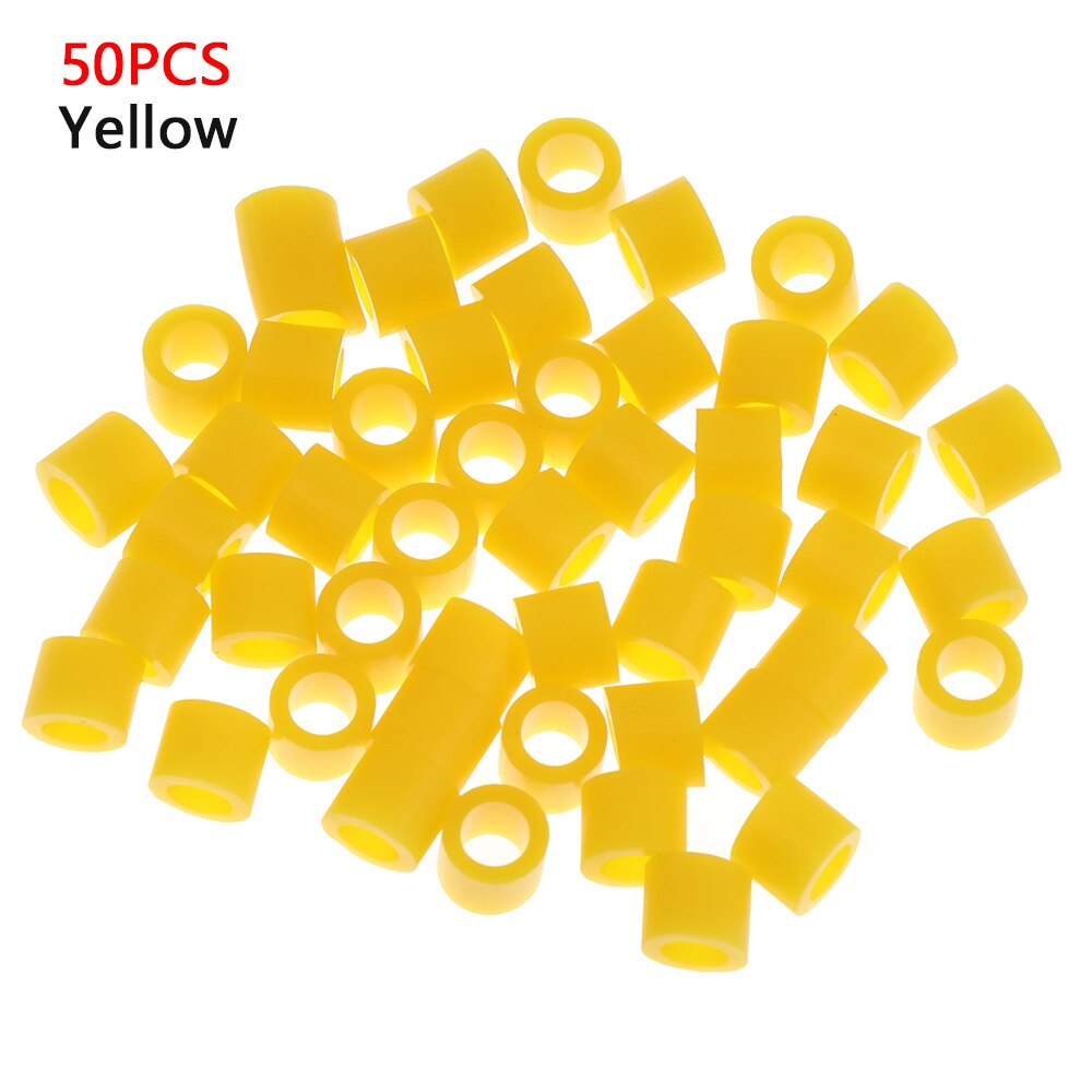 50PCS/Pack Cylindrical Silicone Cord Locks Toggles for Mask Drawstrings Adjustable Lanyard Buckle Elastic Cord Adjuster Non Slip: Y