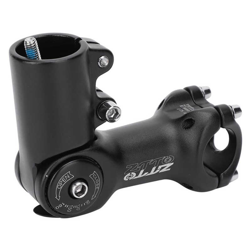 Aluminium Legierung Einstellbar Fahrrad Stem Riser für 25,4mm Lenker 80mm Vorbau für MTB Rennrad Fahrrad Teil Aufstieg extender