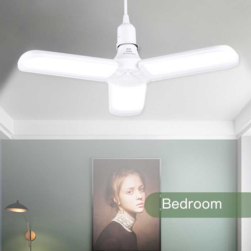 Super Bright Garage Light E27 Led Bulb High Bay Light 220V Workshop Light 30/45/60W Warehouse Industrial Lamps for Garage