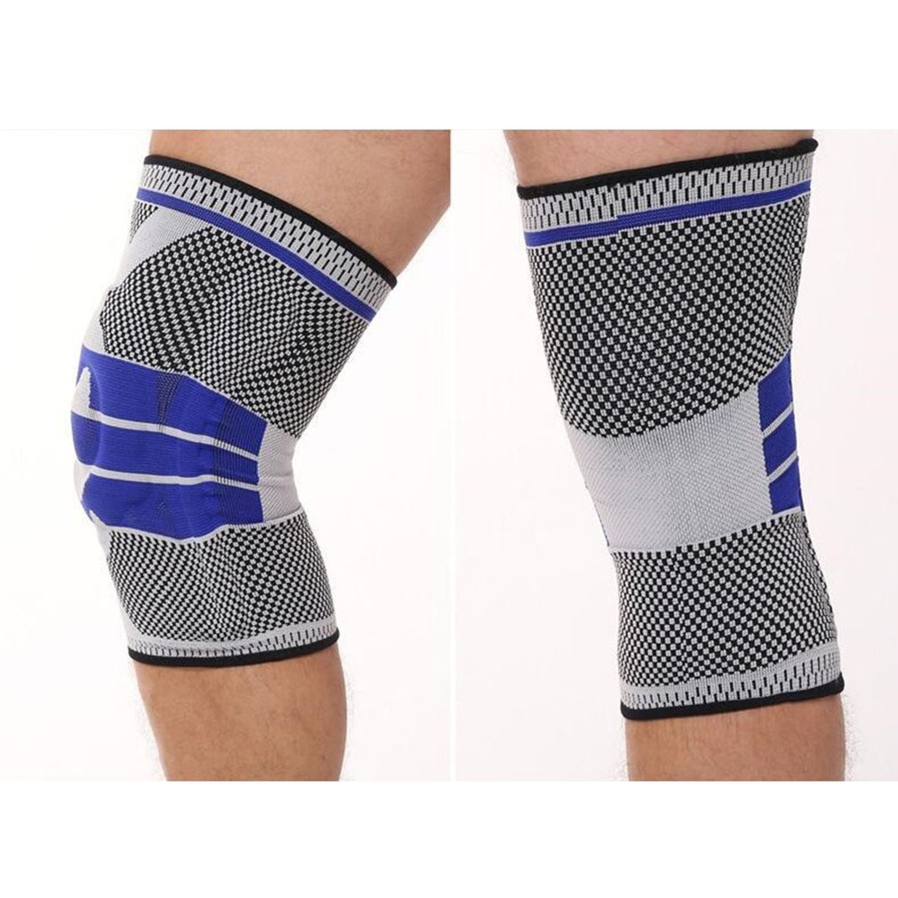 Sports Knee Support Silicone Pad Knee Brace Protection for Athletes Stability Patella High Elasticity Increase Endurance