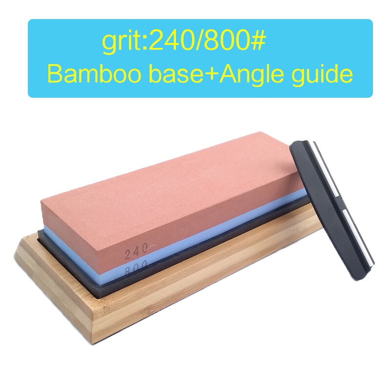 Double-sided Whetstone Set Honing Waterstone 3000 8000 grit grinding Gravel knife sharpener sharpening Whetstone: grit  240 800 set