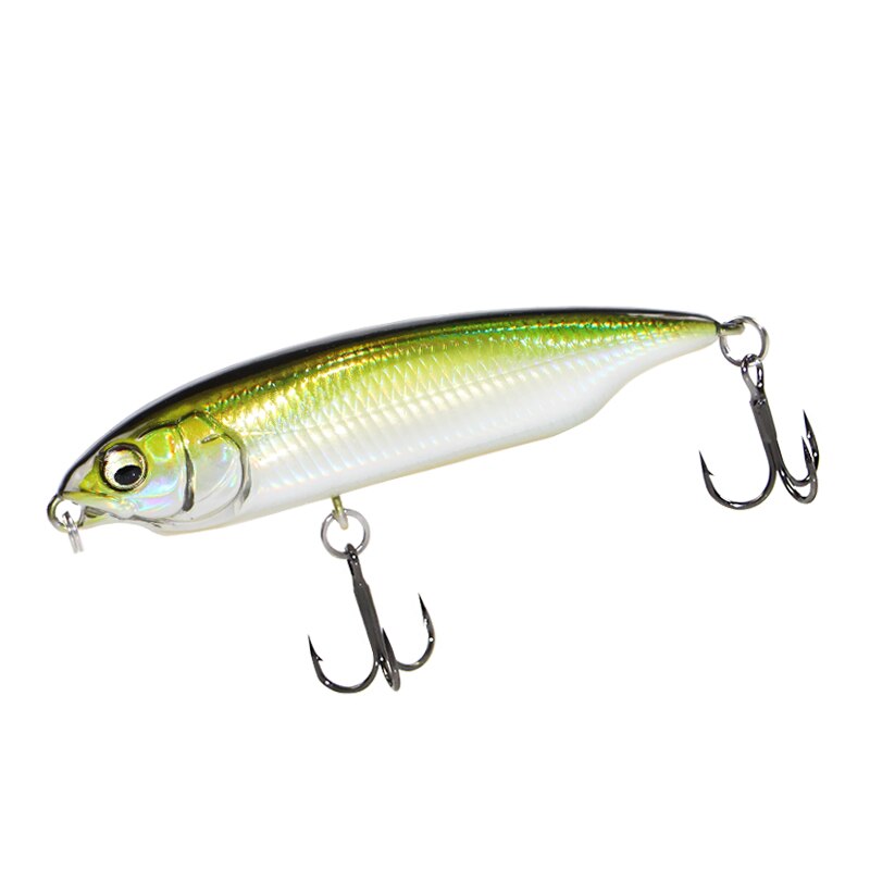 1 Uds señuelo de pesca 59mm 5,5g 80mm 11g agua hundida Mini lápiz pececillo señuelo duro Artificial pequeño Crankbait Wobblers cebo duro: 55 mm / Borgoña