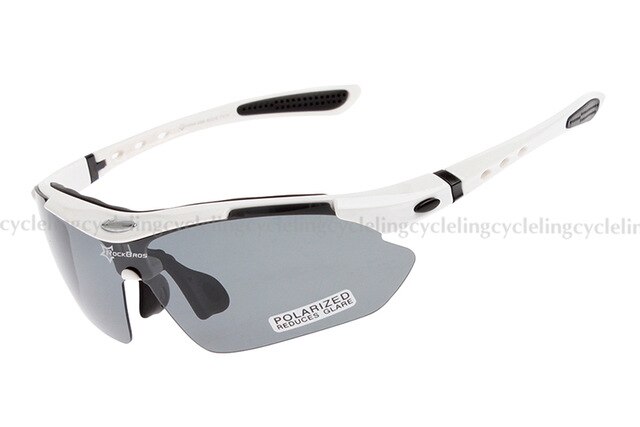 Rockbros cykelsolbriller fotokromiske cykelbriller polariserede briller til mænd kvinder udendørs  uv400 mtb cykelvej: 10002