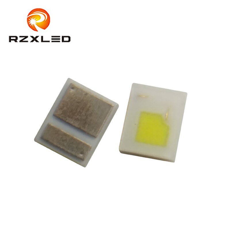 30pcs/lot 1W 5W led chip 2216Package 3V White4700K 5000K 5500K for DRL daytime running lights light-emitting diode