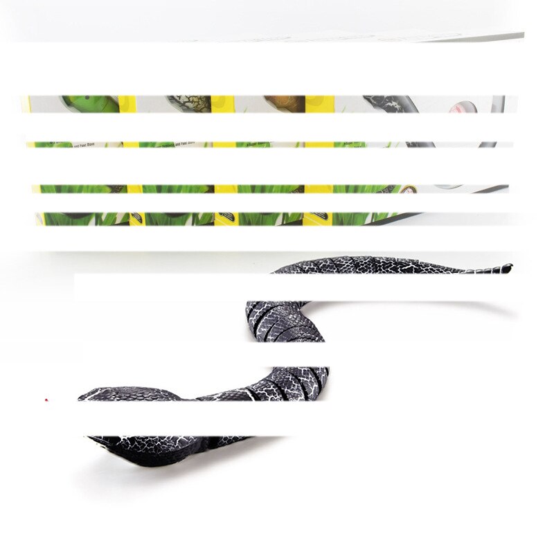 Remote Control Snake Cat Toy: Black