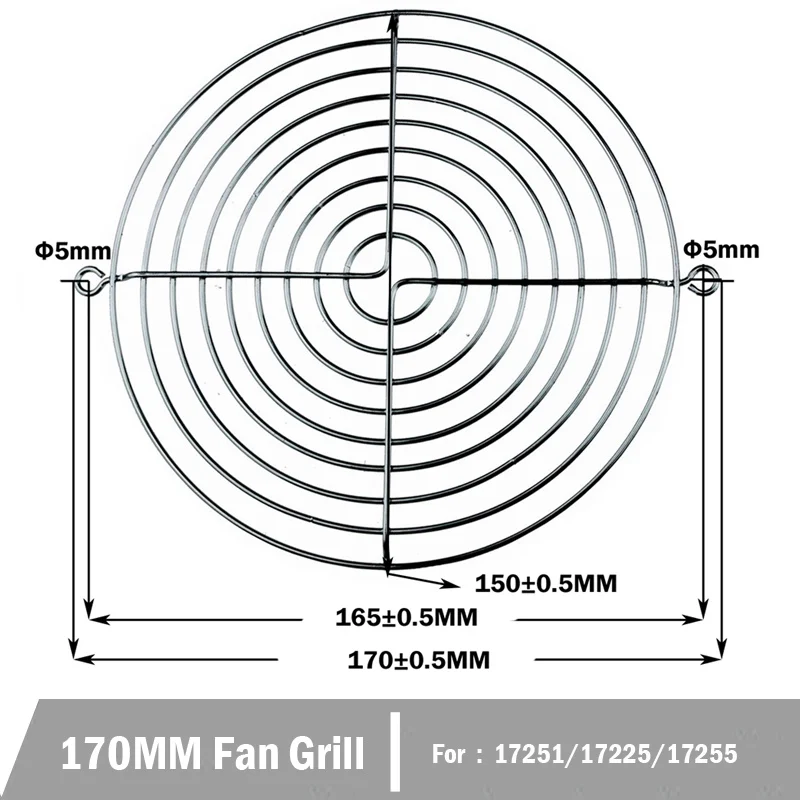 10PCS Cooling Fan Guard Metal Grill Computer Fan Grill Cover 30mm 40mm 50mm 60mm 70mm 80mm 90mm 120mm 135mm 140mm 170mm 200mm: Mint