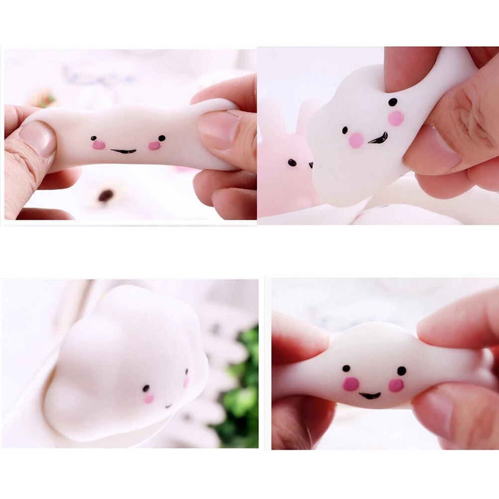 1pc Mini Cloud Soft squeeze Press Slow Rising Kawaii Bread Cake Kid Toy Squishy Hobbie Healing Toy mini