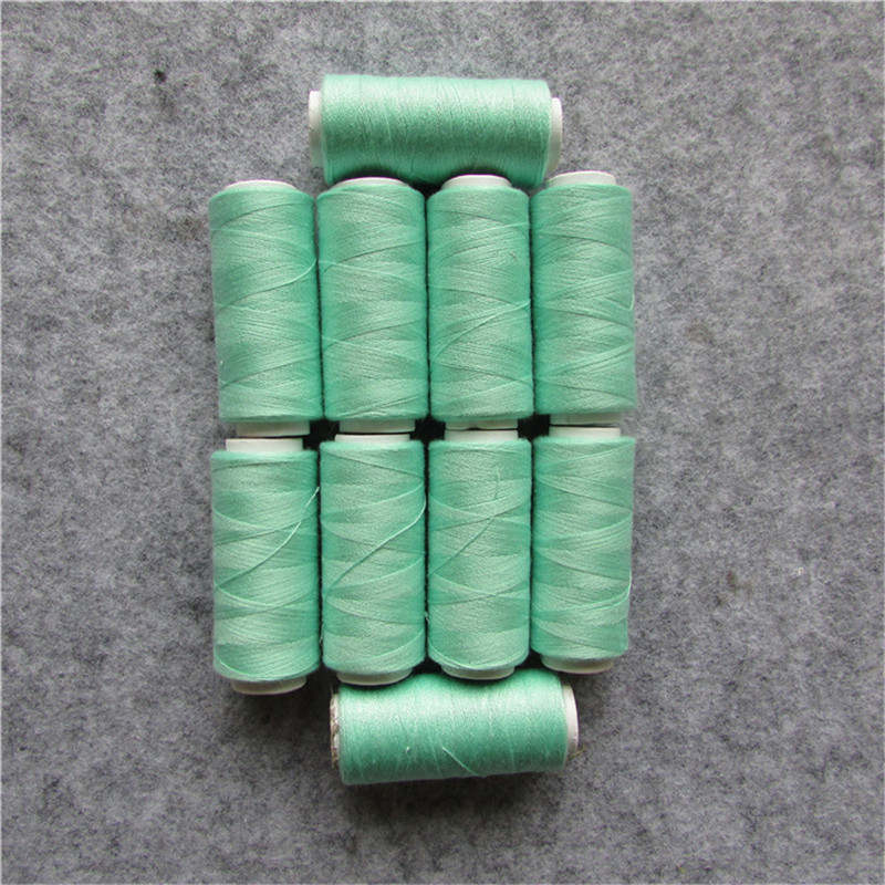 embroidery thread sewing machine thread clothing accessory 20 kind of colour select 100 yard 10pcs sell: reseda