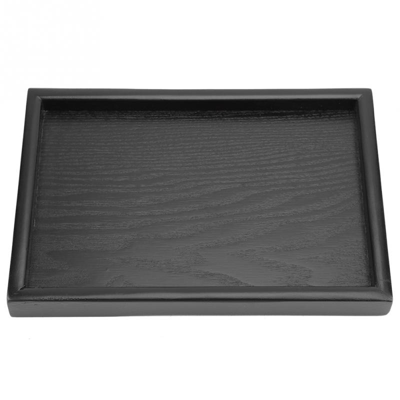 Thee Lade Rechthoek Massief Hout Thee Koffie Snack Voedsel Maaltijden Dienblad Plaat Restaurant Trays Chinese Thee Dienblad set