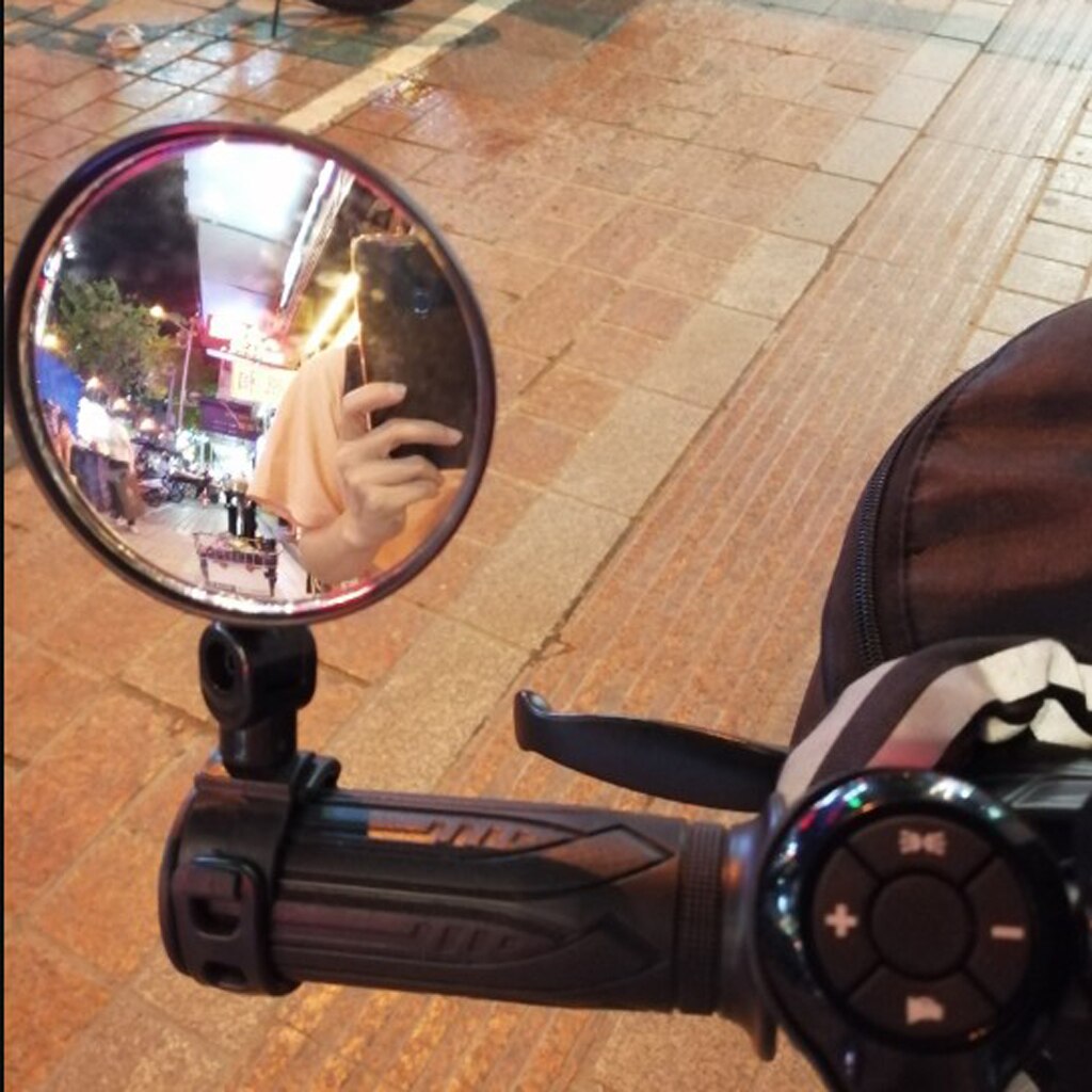 Specchietti retrovisori regolabili per bici specchietti retrovisori flessibili per ciclismo ruotabili durevoli