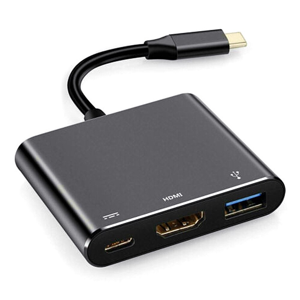 3 Adapter Usb Type C Hub Naar Hdmi 4K Ondersteuning Samsung Dex Modus USB-C Dock Met Pd Voor macbook Pro/Air: G328680