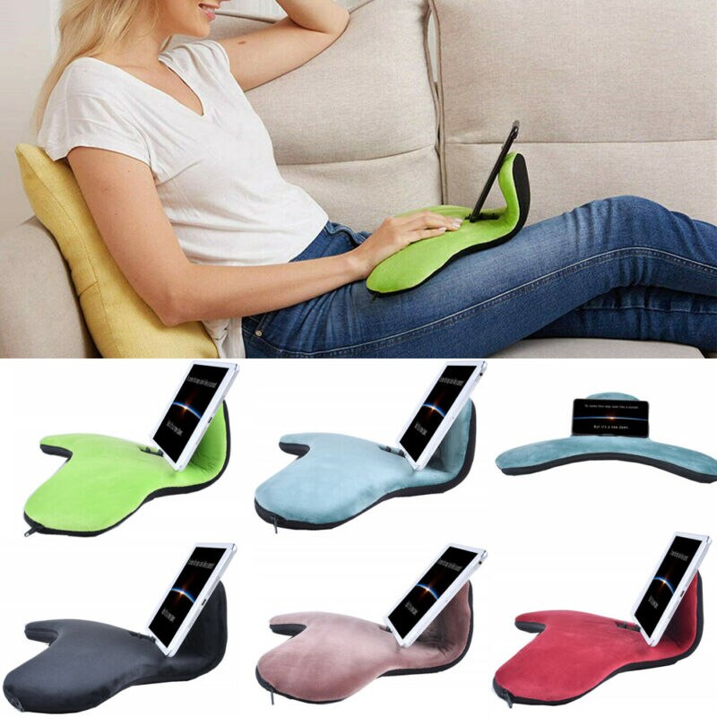 2022 Tablet Stand Kussen Boek Reader Houder Lezen Rest Relax Pols Lap Kussen Voor Ipad Telefoon