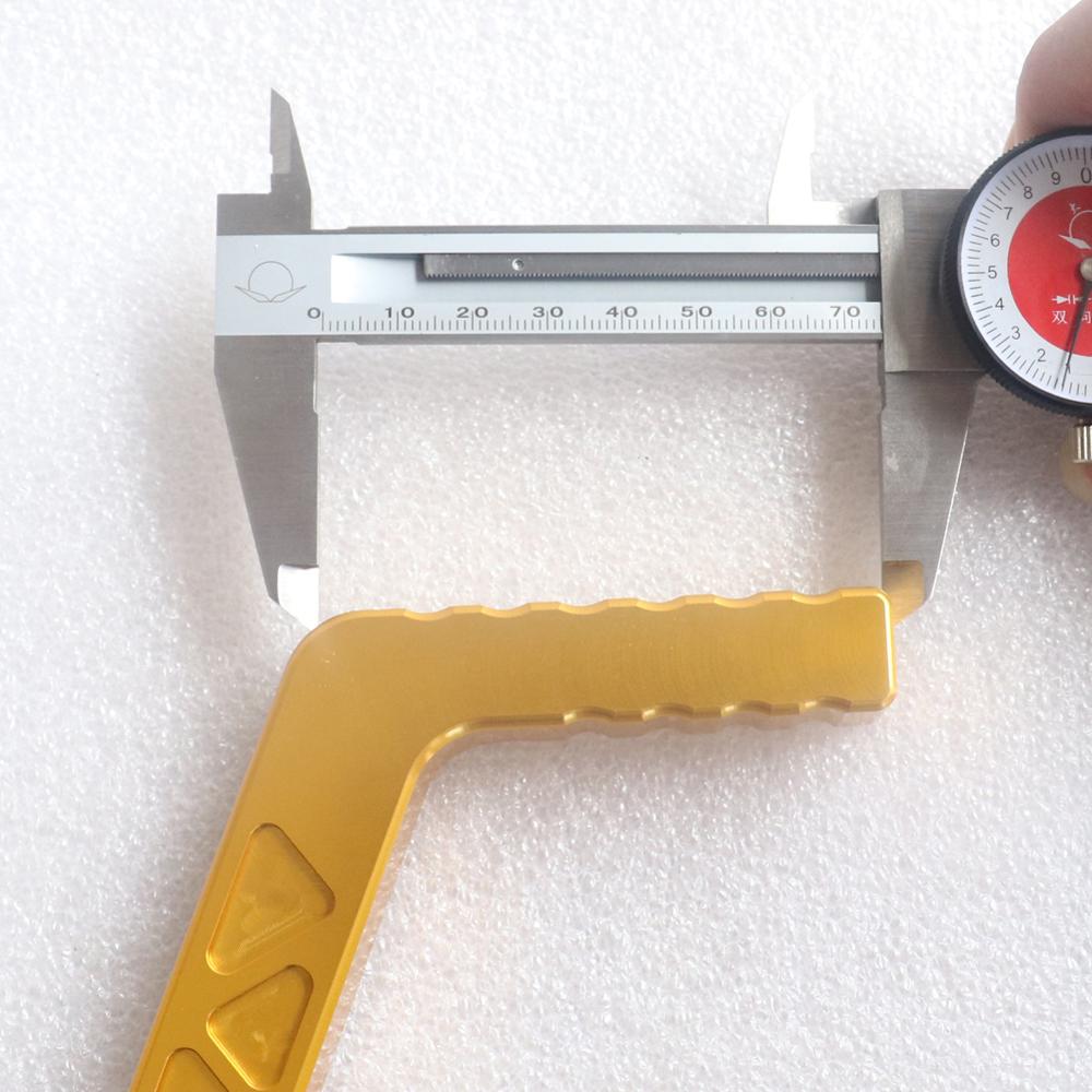 13mm CNC Forged Kick Start Starter Lever Pedal Blue For CRF BBR KLX TTR 50 70cc 110cc 125cc ZS YX LF Engine Dirt Pit Bike Parts