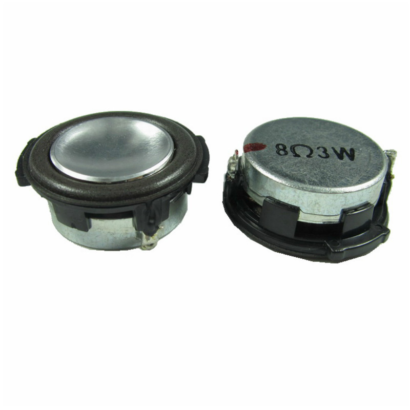 2x Luidspreker Unit - 1.25 Inch 31MM Full Range - 4 Ohm 3W - Metalen Behuizing - Draagbare Audio Luidspreker