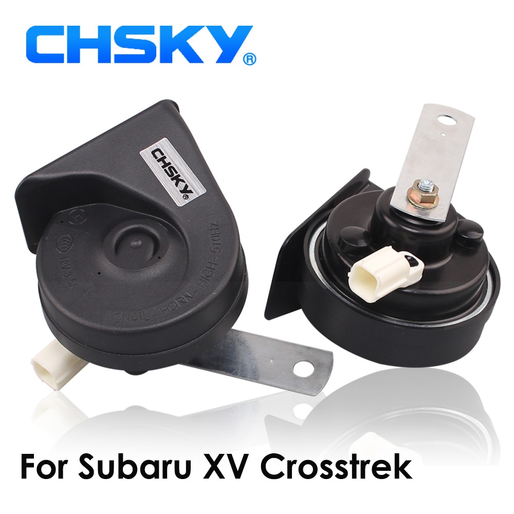 CHSKY Klaxon de voiture forme d'escargot | Pour Subaru XV Crosstrek 12V, pneumatique 110-129db Klaxon de voiture à longue durée