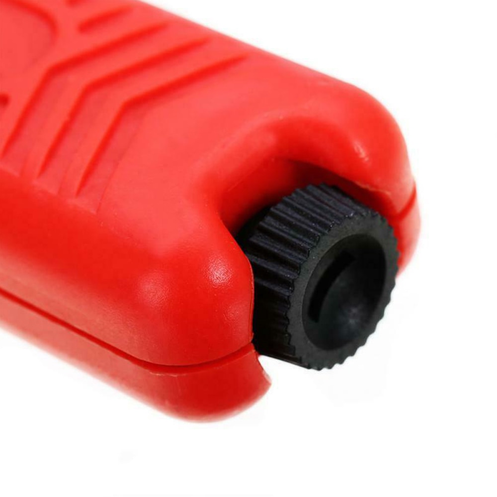 Cable Stripping Knife Adjustable Electrician Knife Wire Stripper Knife 8-28mm Plastic Handle Durable