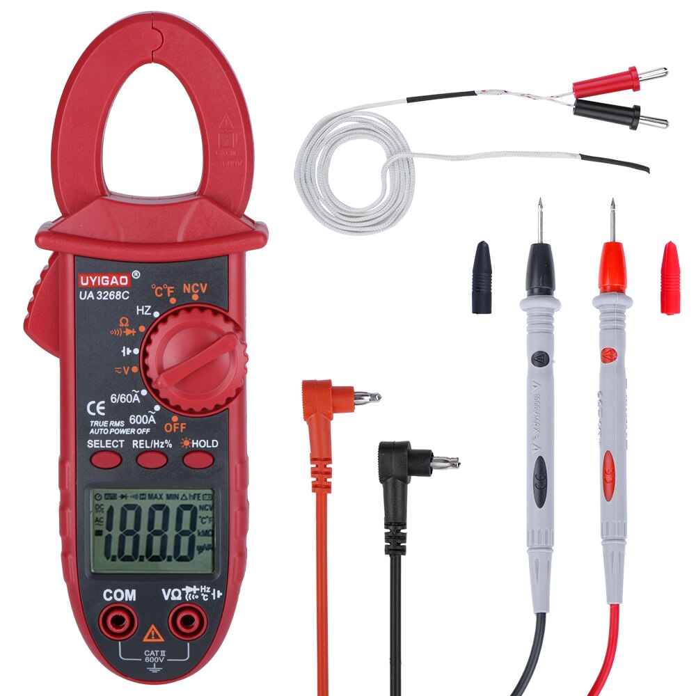 Pince Ampèremétrique Intelligente TRMS 6000 Comptes HT203D Pince Multimetre Amperemetre A Plage Automatique Ecran Couleur Mesure Courant Cacc Tension Ohmmetre Temperature Ncv 87924575