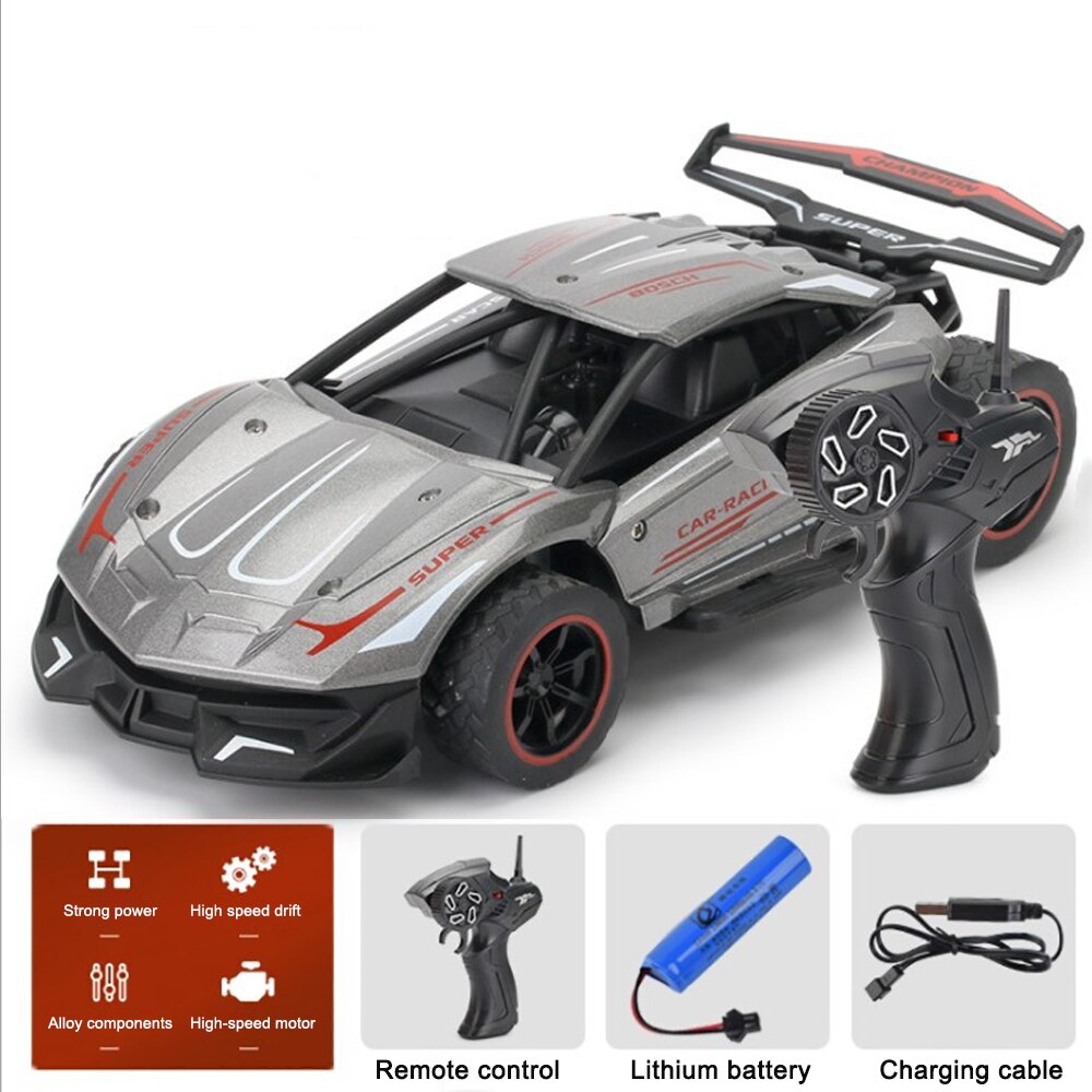 Kinderen 2.4G Oplaadbare Afstandsbediening Auto Simulatie Legering Model Auto Rc Drift Hoge-Snelheid Auto Speelgoed
