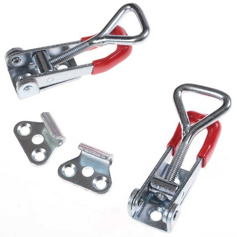 12 Pcs Verstelbare Toggle Clamp,Heavy Duty 4001 Stijl Klink Hasp Klem Voor Deur, Box Case Kofferbak, quick Release Pull Klink