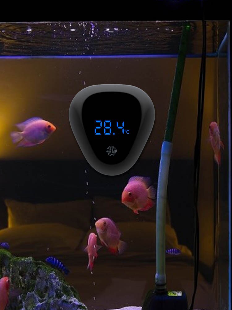 Aquarium Digital Water Monitor Tester For Pools Aquariums Fish Tank Thermometer LED Digital Touch Screen Accessories