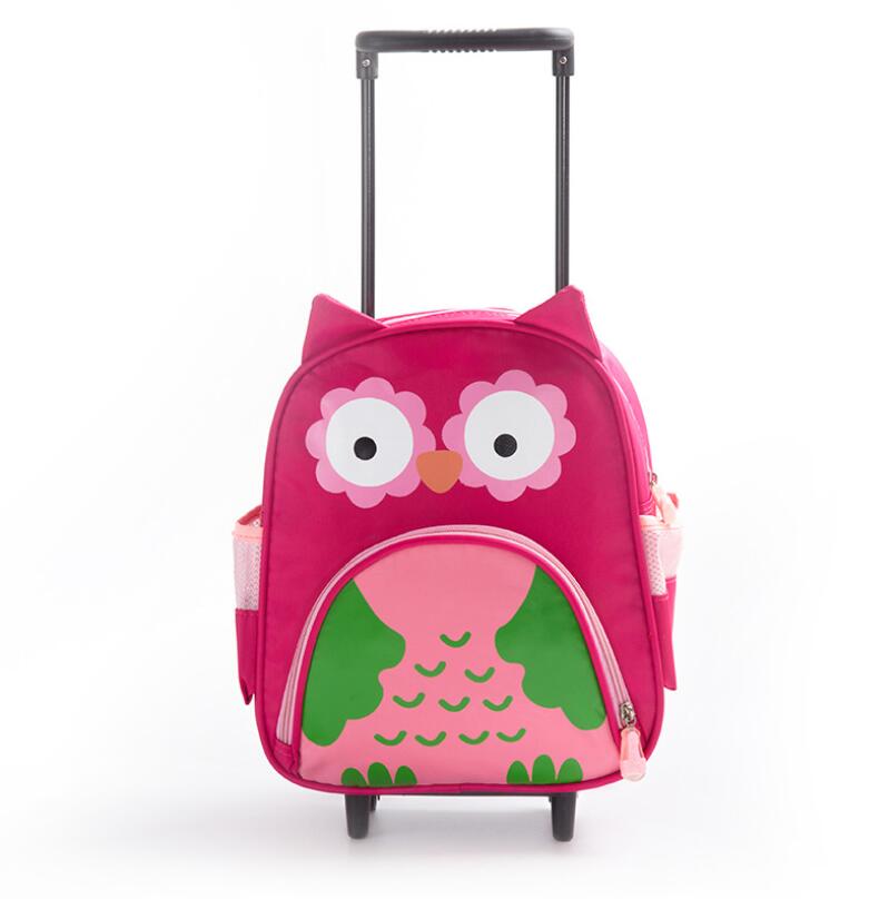 Mochila con ruedas para chico, mochila con ruedas para la escuela, mochila de doble uso para niños, mochila con carrito de viaje, bolsas para niños: Azul cielo