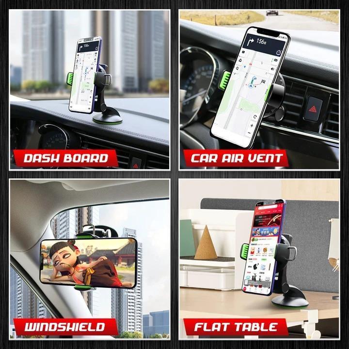 2 Stijl Verstelbare Auto Zuignap Telefoon Houder Vent Set Telefoon Houder Gps Houder