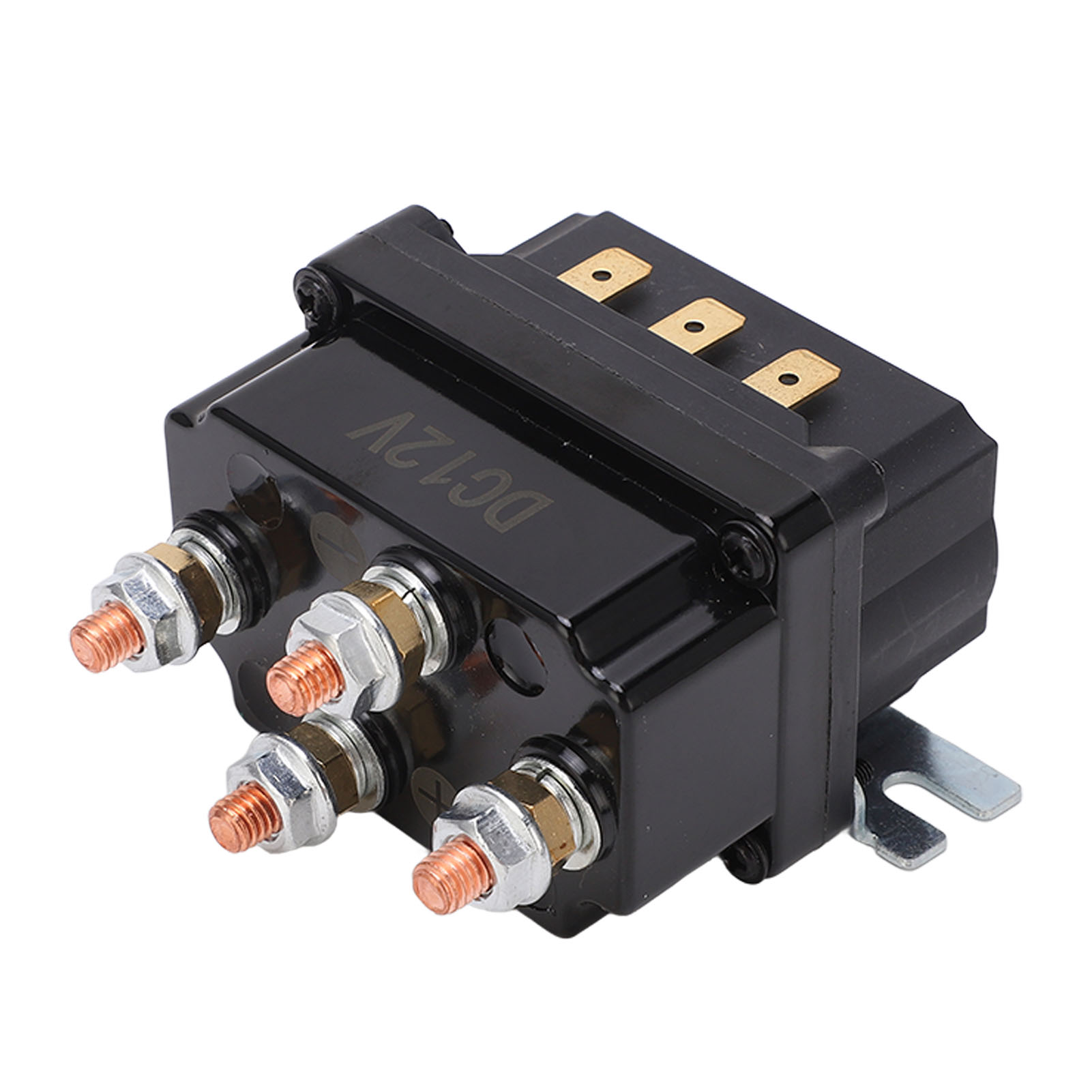 Vattentätt relä 250a integrerade vattentäta abs-mässingsrelä för elektriska vinscher för terrängfordon 12v vinschreläer