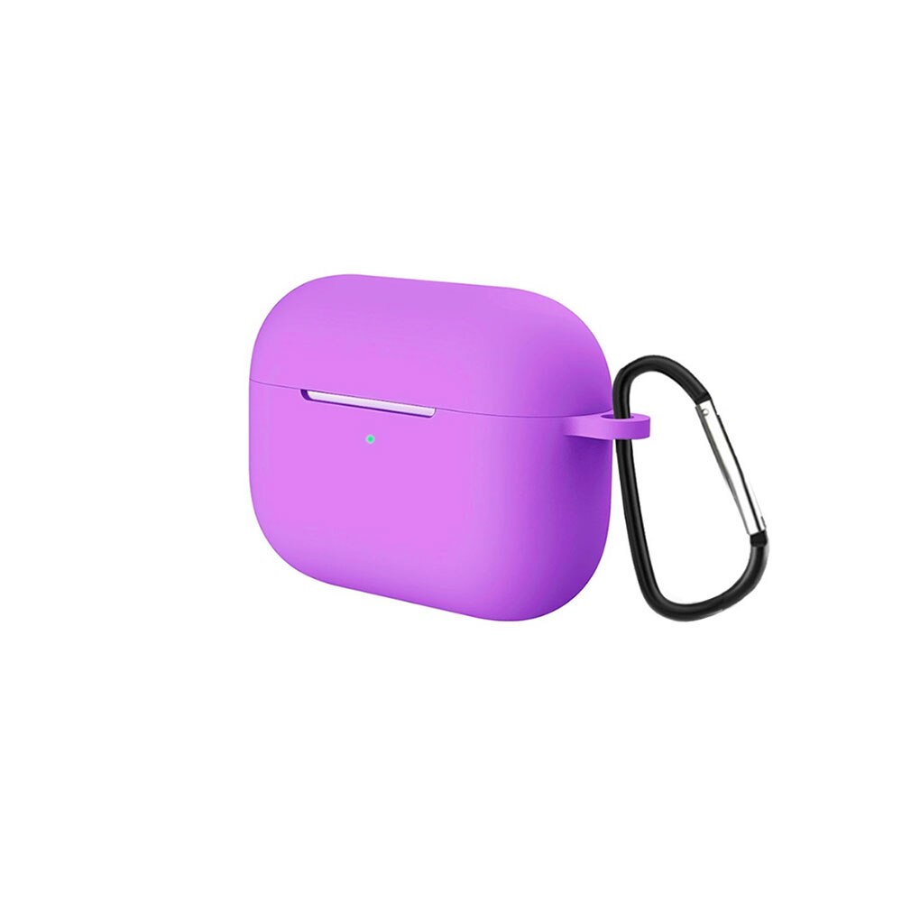 Silicone world Silicone Cover Case For Apple Airpods Pro 3 Case Bluetooth Earphone Protective Case Earphone Accessories: Red