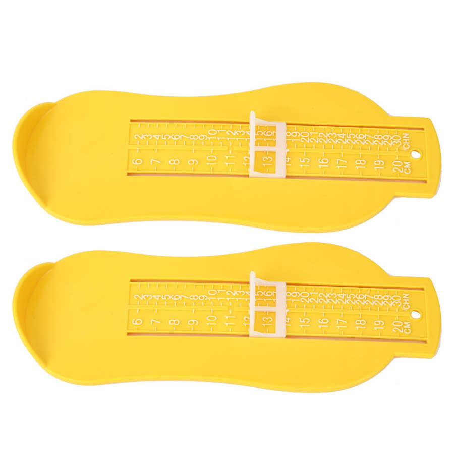 2pcs Baby Foot Ruler Kids Foot Length Measuring device child shoes calculator for chikdren Infant Shoes Fittings Gauge Tools