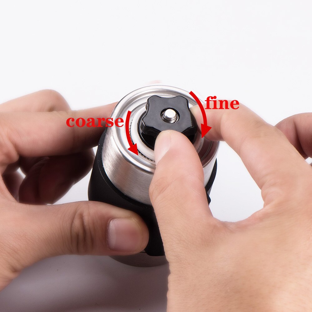 Manual Coffee Grinders Mini Stainless Steel Hand Manual Handmade Coffee Bean Burr Grinders Mill Kitchen Tool Crocus Grinders