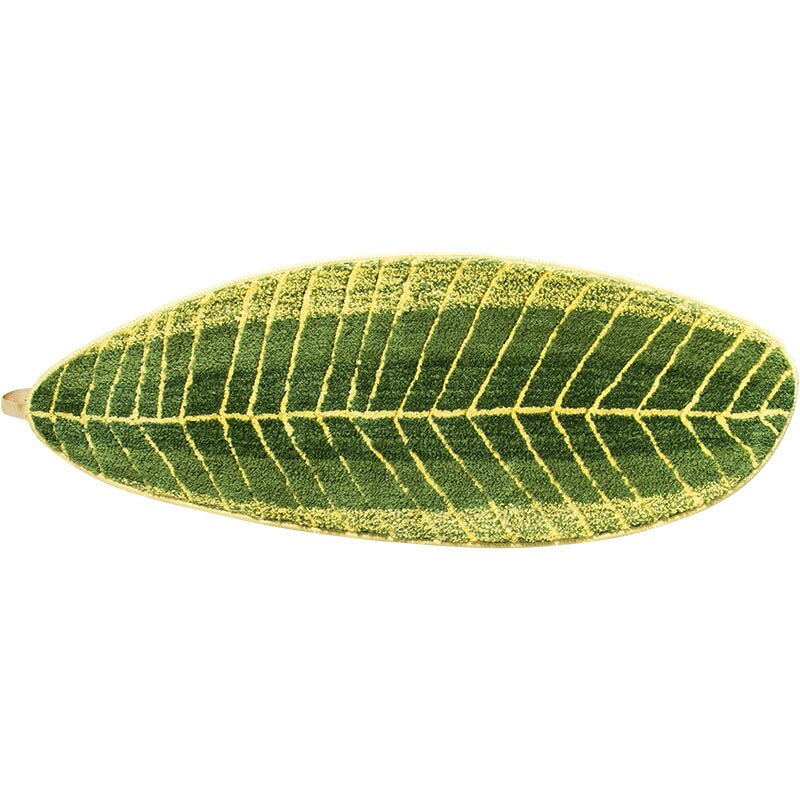 Blad badmat microvezel antislip badmatten waterabsorptie badtapijt entree deurmat vloermat voor woonkamer slaapkamer