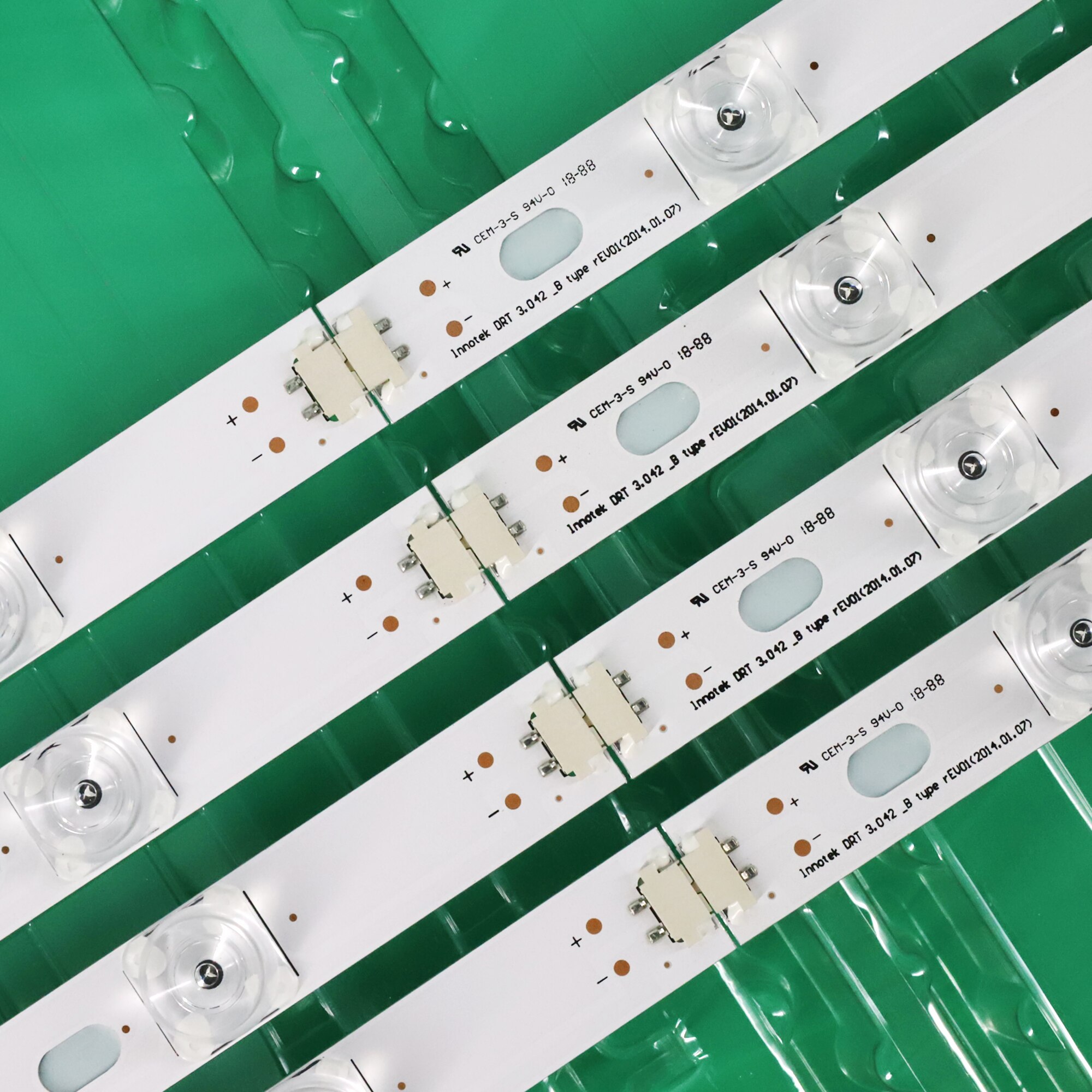 825mm led-hintergrundbeleuchtungsstreifen, 8 leds für  lg 42 -zoll-fernseher, innotek drt 3.0 42 ", 6916l 1709b 1710b 1957e 1956e 6916l-1956a 6916l-1957a