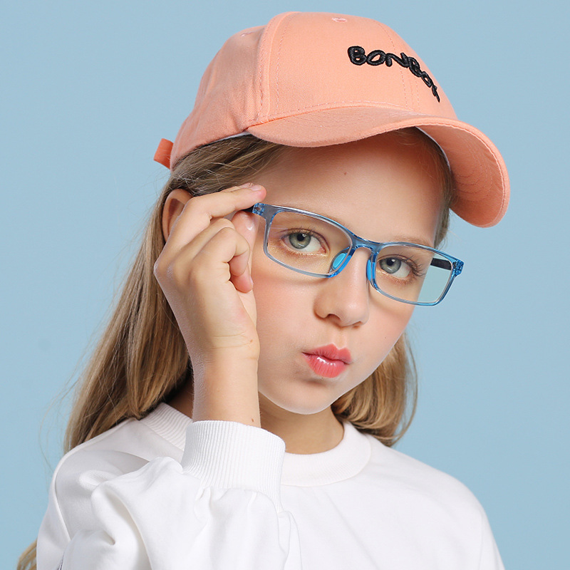 Kids Anti-Blauw Licht Bril Tieners R90 Buigbare Siliconen Brillen Voor 4-12 Jaar Grade Computer Mobiel bril