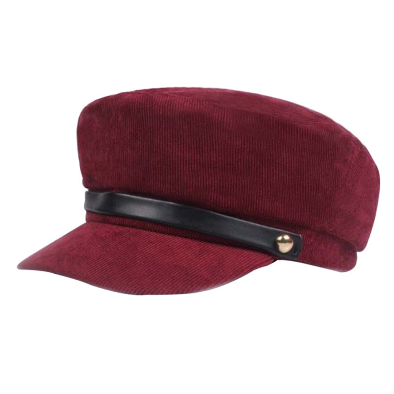 Chapeaux d'hiver pour femmes casquette d'hiver femme bouton casquette pare-soleil chapeau 5 couleurs à choisir de: JR