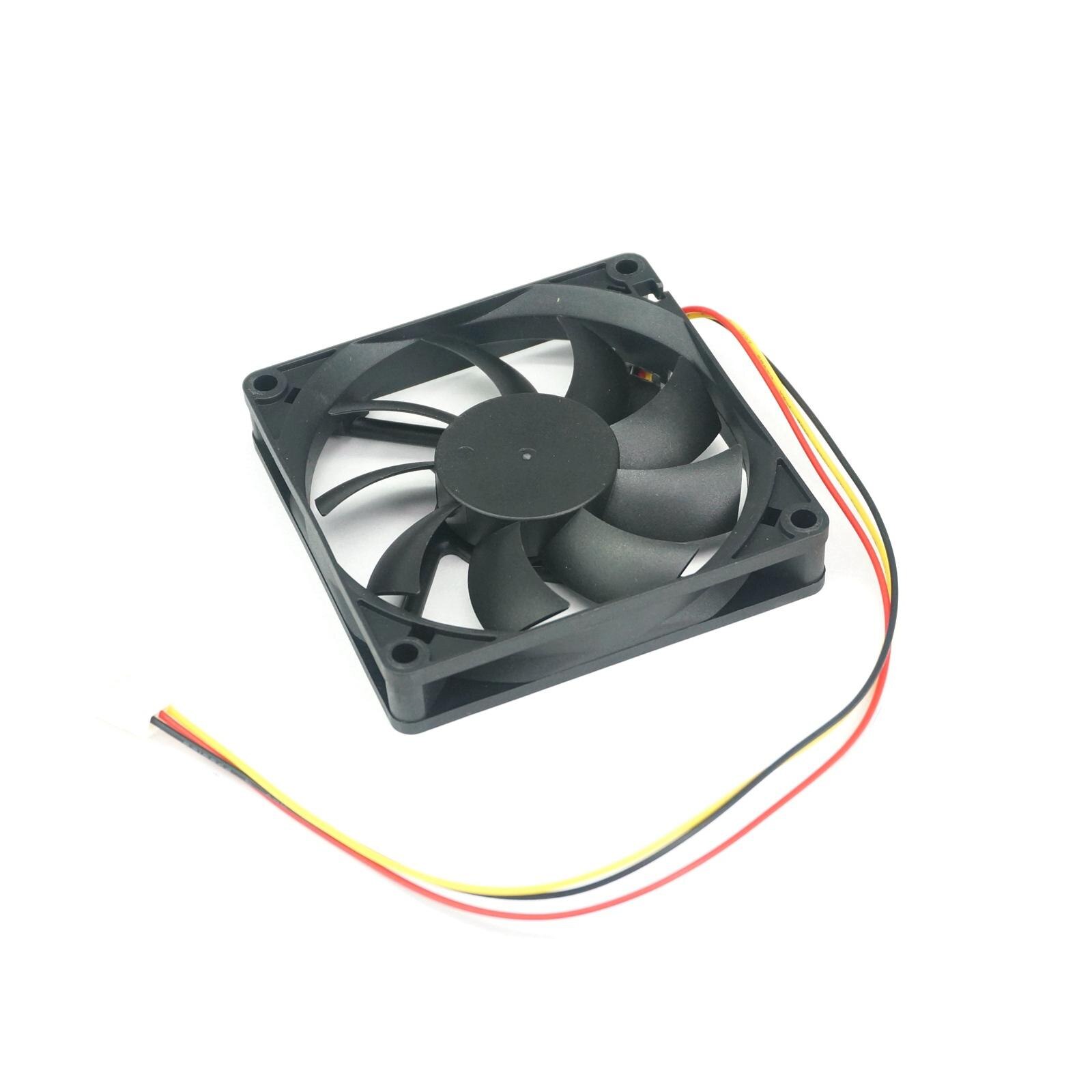 12V DC 80x80x15mm Axial Radiator Fan 3000RPM Dual ... – Grandado