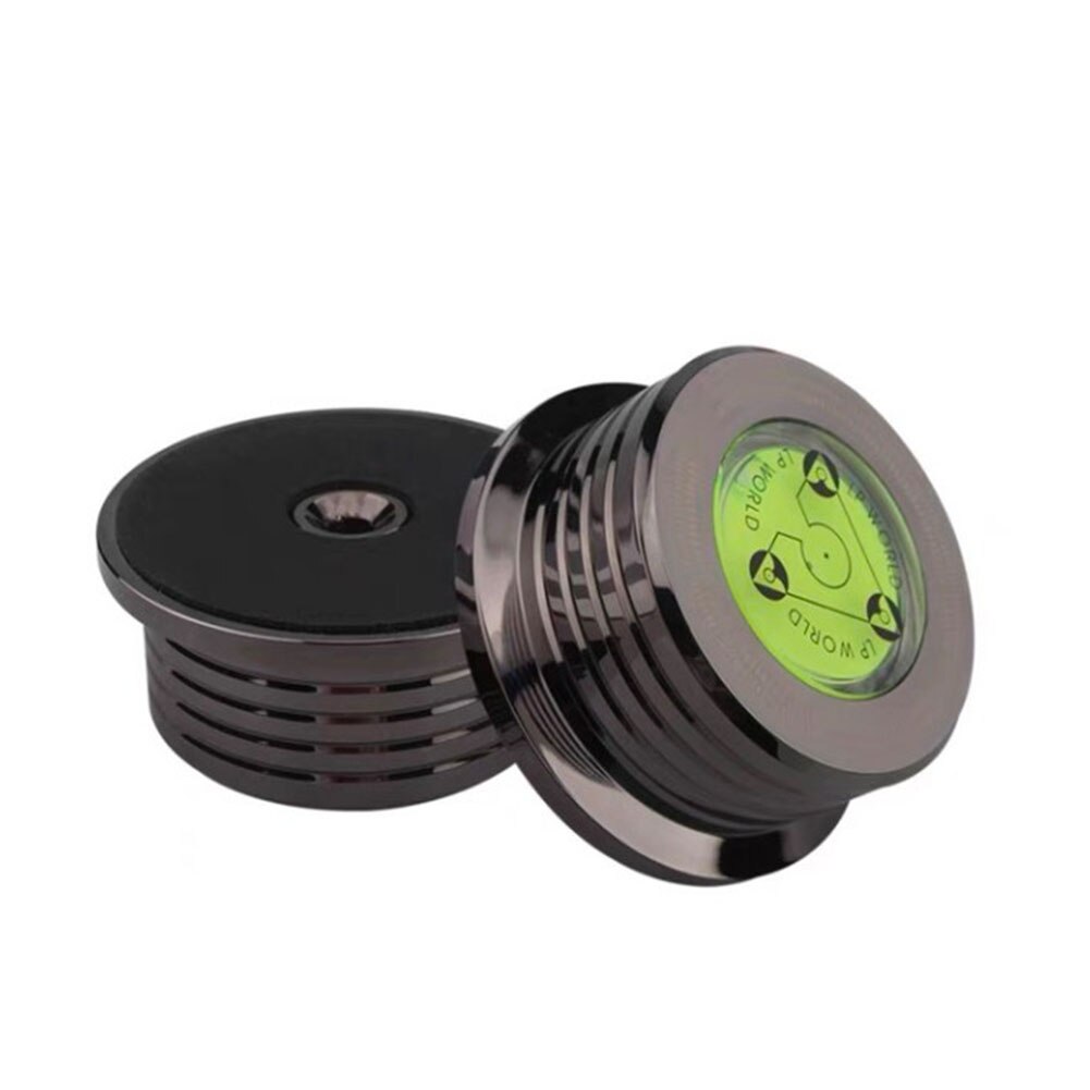 Gewicht Vinyl Speler Lp Disc Stabilizer Draagbare Met Waterpas Duurzaam Draaitafel Klem Praktische 50Hz Aluminiumlegering