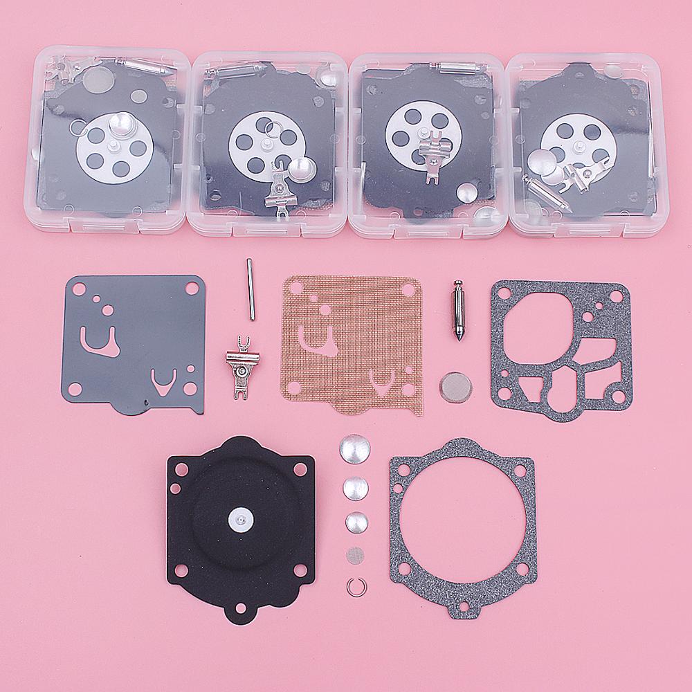 Kit de reparación de reconstrucción de diafragma de carburador, piezas de herramientas de motosierra para Stihl 066, 050, 051, 056, 064, 076, MS660, Walbro 11-WJ, 5 unids/lote