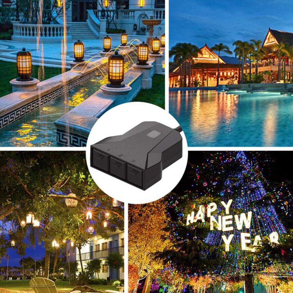 Outdoor Smart Socket Wifi Mobile Phone Timer Switch Socket Voice Control APP Control IP55 Waterproof Socket US Plug