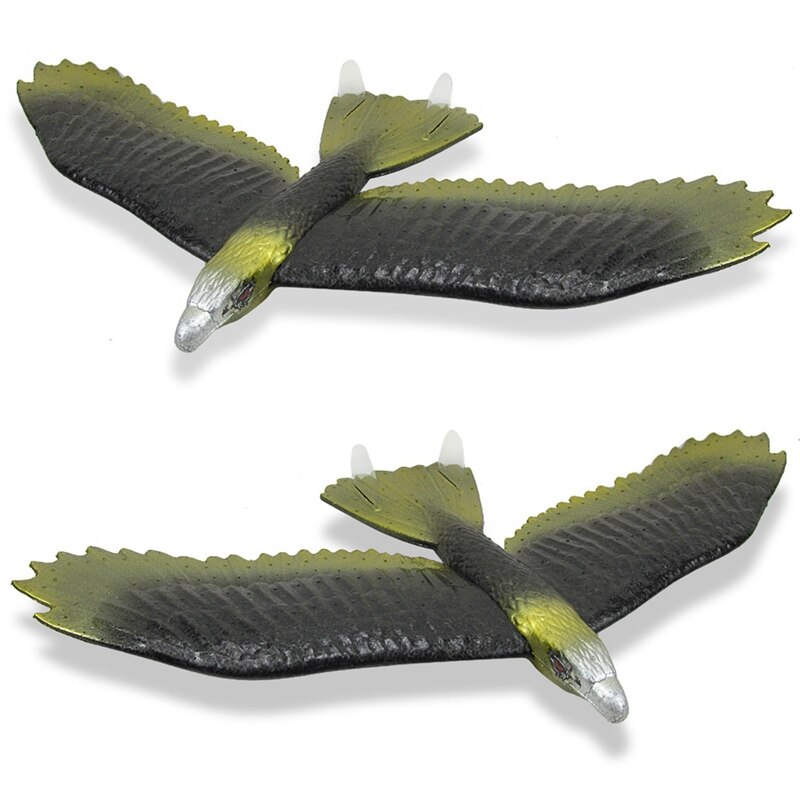 2 stuks schuim handwerpers, werpers, adelaar, zweefvliegtuig en 2 stuks handlanceerders, vliegtuig speelgoed