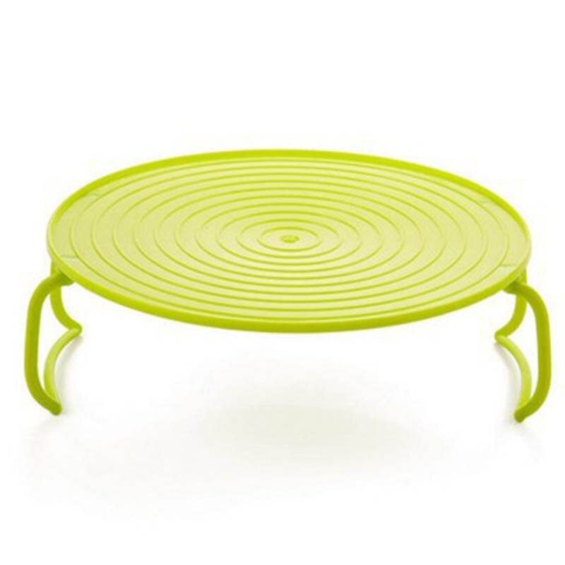 Bandeja térmica multifunción, estante de plástico para utensilios de cocina, microondas, horno, utensilios de cocina: Verde