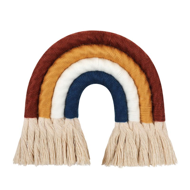 Home Decor Regenboog Weven Ornament Nordic Verse Eenvoudige Kid Kamer Muur Opknoping K1KC: 11