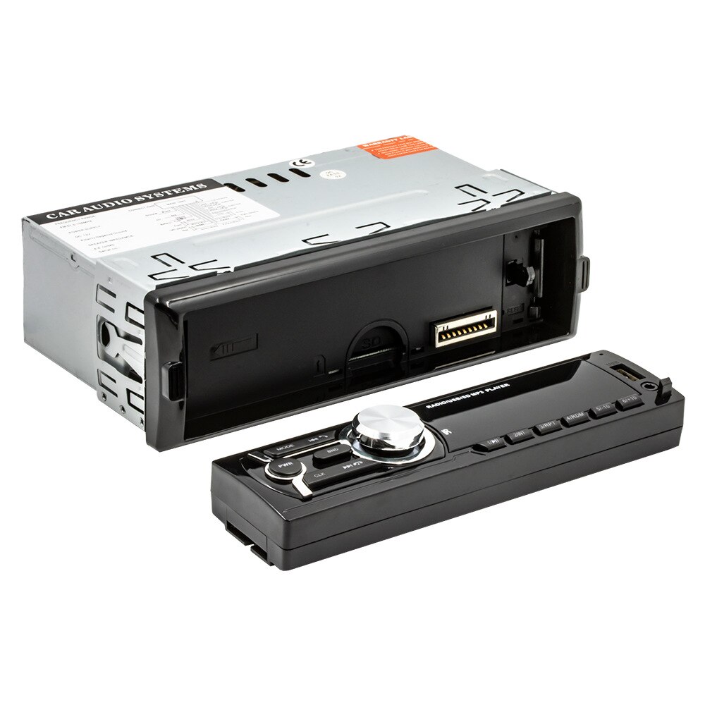 12V Universal Detachable Panel Car Bluetooth MP3 Player FM Radio U Disk SD Card Integrated Host