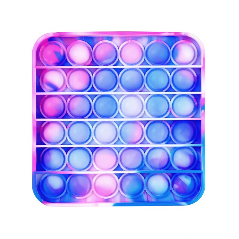 Pop It Push Bubble Fidget Toys Adult Stress Relief Toy Antistress PopIt Soft Squishy Anti-Stress Anti Stress Box Poppit