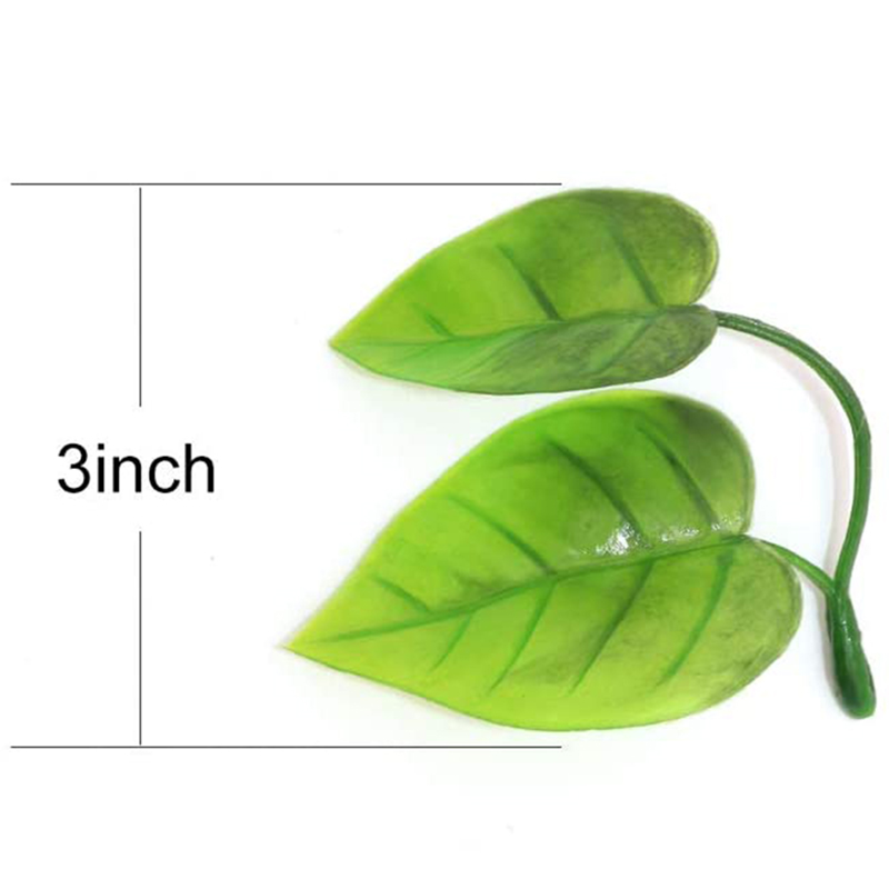 -6 stykker betta hængekøje legetøj, akvarie plast fabrik til betta habitat tilbehør