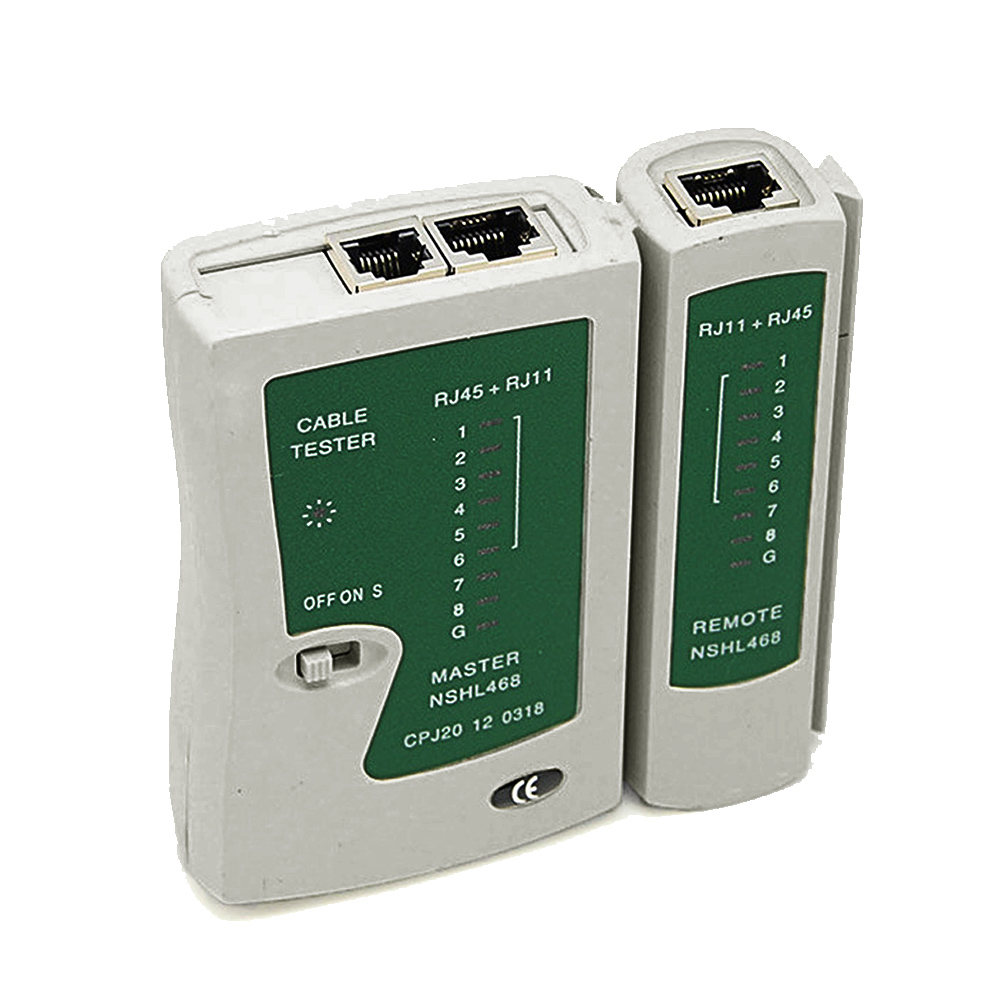 Elisona 4pcs Network Crimper Cable Tester Wire Stripper RJ45 rj 45 Modular Plug Network Lan Connector Crimping Tool Crimp Kit