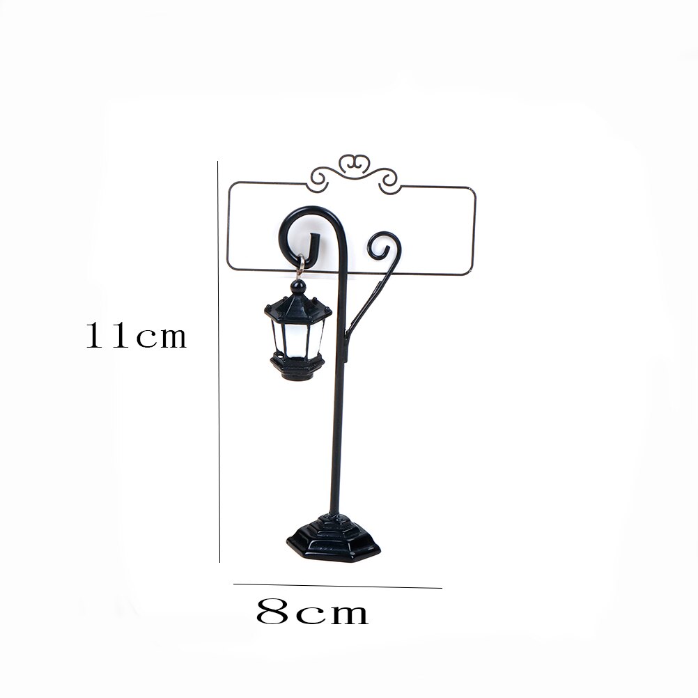 Vintage Streetlight Table Marker Holder Clips Easel Table Number Place ...